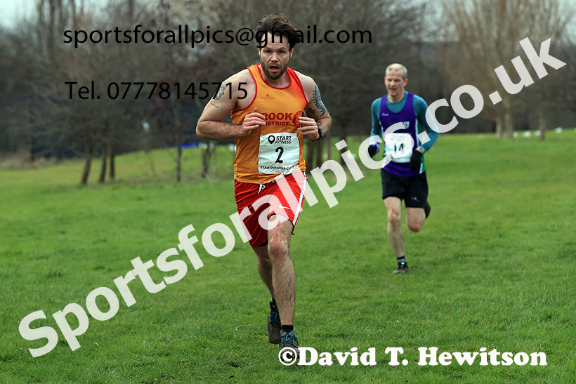 Mens 35s to 64s and, 2025 NEMAA Cross Country Champs., Acklam, Middlesbrough. Photo: David T. Hewitson/Sports for All Pics